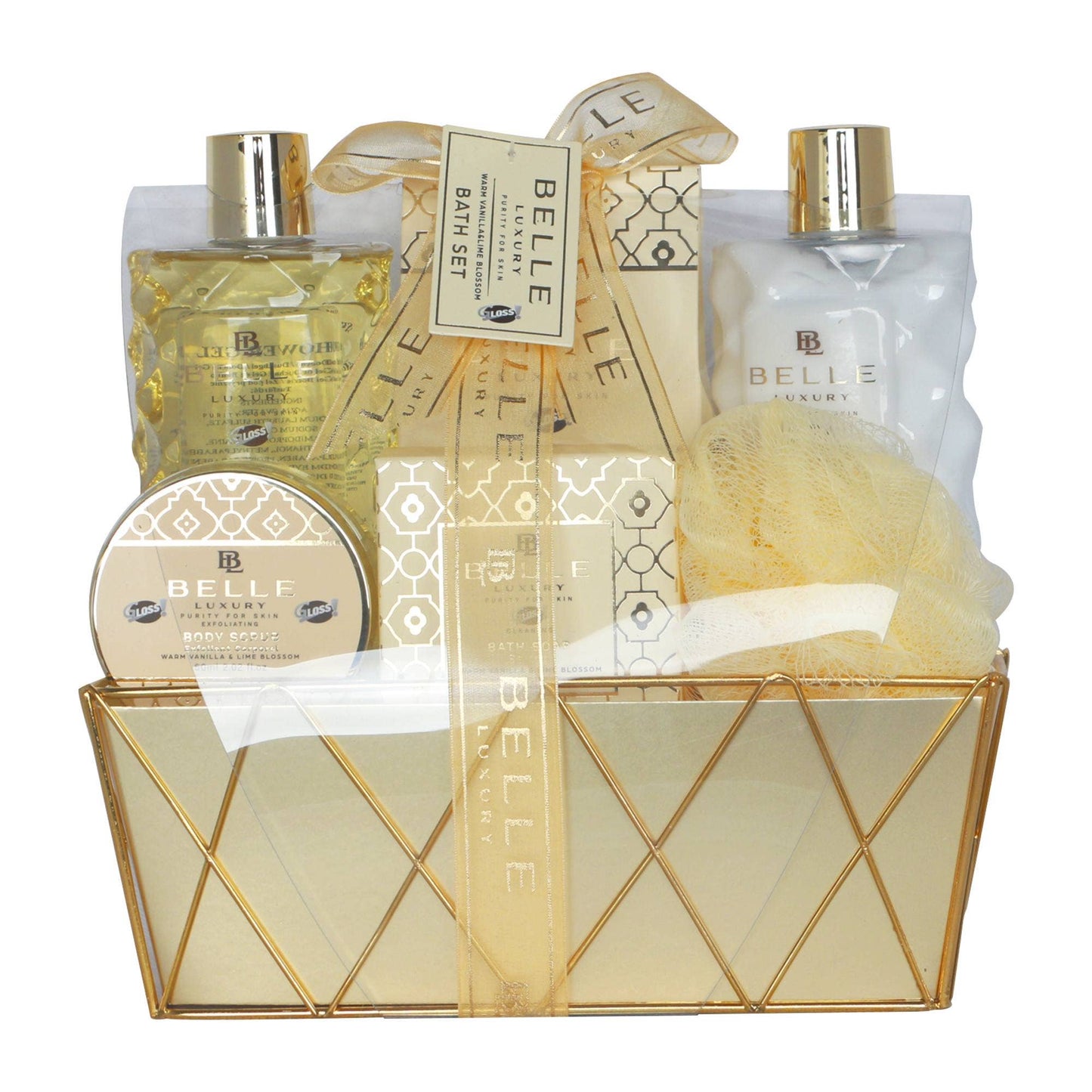 Coffret Bain “Belle Luxury” – Vanille & Fleur de Tilleul