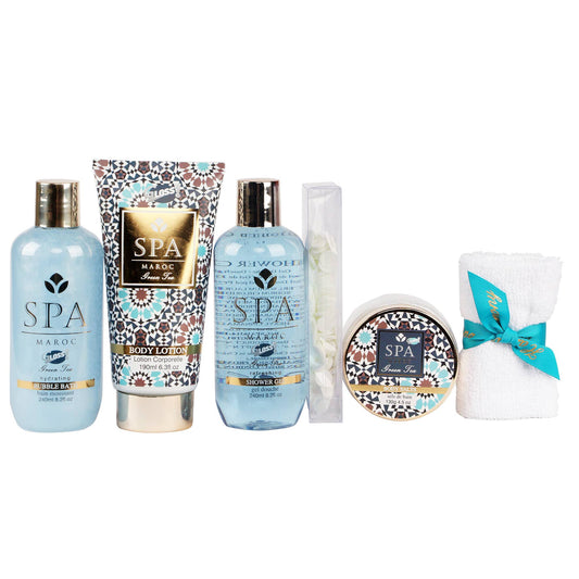 Coffret Beauté De Bain Avec Une Serviette Pour Le Visage