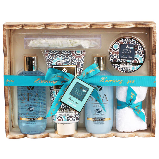 Coffret Beauté De Bain Avec Une Serviette Pour Le Visage
