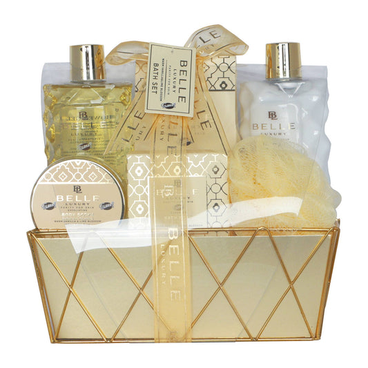 Coffret Bain “Belle Luxury” – Vanille & Fleur de Tilleul